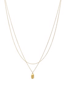 Marion necklace Gold Maanesten 